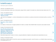 Tablet Screenshot of kolektivoazul.blogspot.com