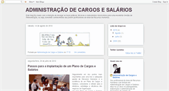 Desktop Screenshot of administracaodecargosesalarios.blogspot.com