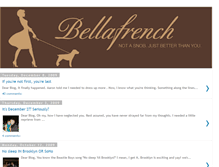 Tablet Screenshot of bellafrench.blogspot.com