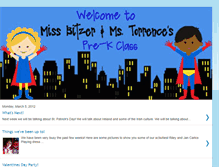 Tablet Screenshot of missbitzersprekclass.blogspot.com