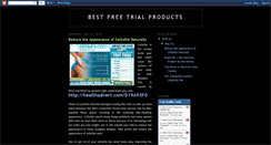Desktop Screenshot of bestfreetrialproducts.blogspot.com