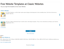 Tablet Screenshot of free-website-templates.blogspot.com