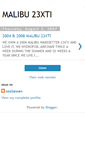 Mobile Screenshot of malibu23xti.blogspot.com