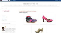 Desktop Screenshot of creativegirlnz.blogspot.com