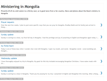 Tablet Screenshot of mongolia-ministry.blogspot.com