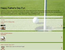 Tablet Screenshot of fathersdayfun.blogspot.com