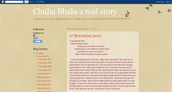 Desktop Screenshot of chuhabhalu.blogspot.com