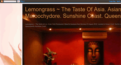 Desktop Screenshot of lemongrassrestaurantmaroochydore.blogspot.com