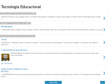 Tablet Screenshot of comousaratecnologianaeducacao.blogspot.com
