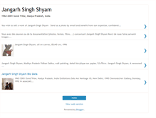 Tablet Screenshot of jangarh-singh-shyam.blogspot.com
