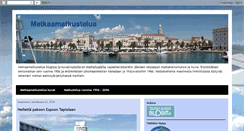 Desktop Screenshot of metkaamatkustelua.blogspot.com