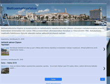 Tablet Screenshot of metkaamatkustelua.blogspot.com