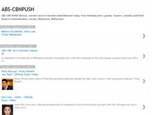 Tablet Screenshot of abs-cbnpush.blogspot.com
