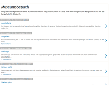 Tablet Screenshot of museumsbesuch.blogspot.com