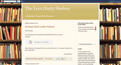 Desktop Screenshot of lessdustyshelves.blogspot.com