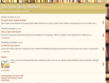 Tablet Screenshot of lessdustyshelves.blogspot.com