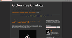 Desktop Screenshot of glutenfreecharlotte.blogspot.com