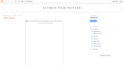 Desktop Screenshot of actressfilmpicture.blogspot.com