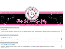 Tablet Screenshot of glamagals.blogspot.com