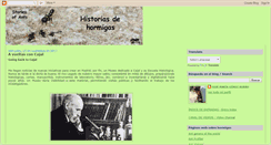 Desktop Screenshot of historiasdehormigas.blogspot.com