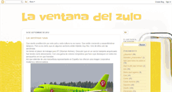 Desktop Screenshot of laventanadelzulo.blogspot.com