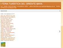 Tablet Screenshot of expocampoyucatanmexico2009.blogspot.com