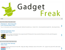 Tablet Screenshot of freaking-gadget.blogspot.com