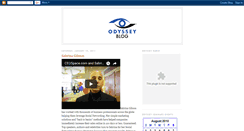 Desktop Screenshot of odysseyseminars.blogspot.com