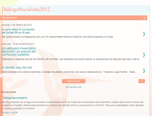 Tablet Screenshot of dialogosocialista2012.blogspot.com