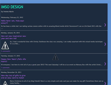 Tablet Screenshot of imsodesign.blogspot.com