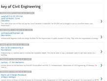 Tablet Screenshot of civil-engineering-key.blogspot.com