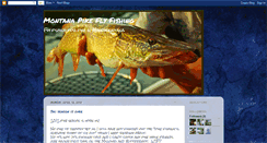 Desktop Screenshot of 406pikeflyfishing.blogspot.com