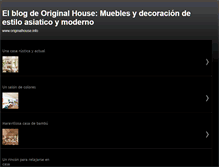 Tablet Screenshot of elblogdeoriginalhouse.blogspot.com