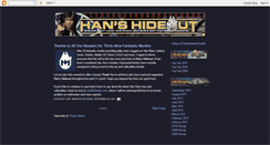 Desktop Screenshot of hanshideout.blogspot.com