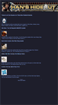 Mobile Screenshot of hanshideout.blogspot.com