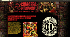 Desktop Screenshot of chaparraentertainment.blogspot.com