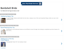 Tablet Screenshot of bombshellbride.blogspot.com