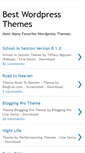 Mobile Screenshot of bestwordpressthemes.blogspot.com