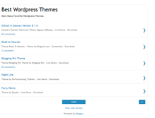 Tablet Screenshot of bestwordpressthemes.blogspot.com