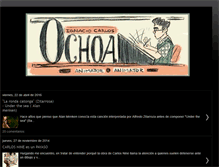 Tablet Screenshot of ignaciocarlosochoa.blogspot.com