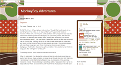 Desktop Screenshot of monkeyboy-adventures.blogspot.com