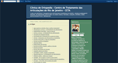 Desktop Screenshot of clinicadeortopedia.blogspot.com