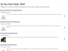 Tablet Screenshot of foodfamfun.blogspot.com