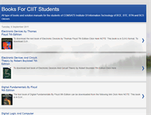 Tablet Screenshot of ciitbooks.blogspot.com