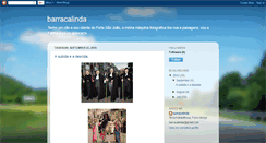 Desktop Screenshot of barracalinda.blogspot.com
