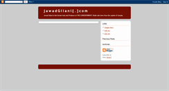 Desktop Screenshot of jawadgilani.blogspot.com