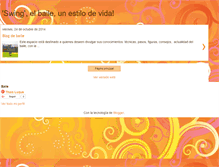 Tablet Screenshot of estilobaile.blogspot.com