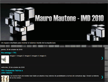 Tablet Screenshot of mauromautonearquitectura.blogspot.com