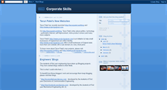 Desktop Screenshot of corporateskills.blogspot.com