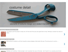 Tablet Screenshot of costumedetail.blogspot.com
